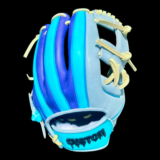 CUSTOM Vibe Shift Series Kip 11.5” I-Web Mint Purple Gray Blonde Infield Glove