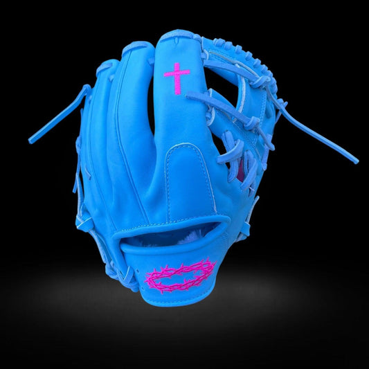 CUSTOM Faith Series Phil 4:13 Christian Bible Verse Kip 11.5” I-Web Baseball Glove