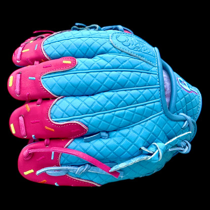 CUSTOM Youth Ice Cream Series 11.5” Pink Baby Blue I-Web Baseball Glove