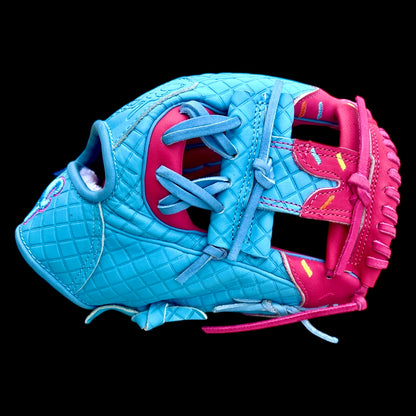 CUSTOM Youth Ice Cream Series 11.5” Pink Baby Blue I-Web Baseball Glove