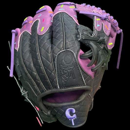 CUSTOM Youth Ice Cream Series 11.5” I-Web Black Purple Baseball Glove