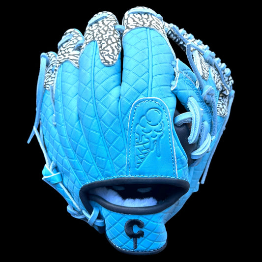 CUSTOM Ice Cream Color Elephant Skin Drip 11.5” I-Web Infield Baseball Glove