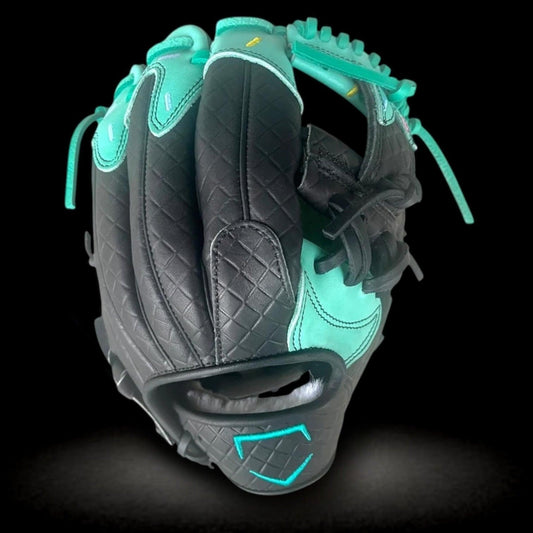 Custom Ice Cream Series Kip Mint Black 11.5” I-Web Baseball Glove