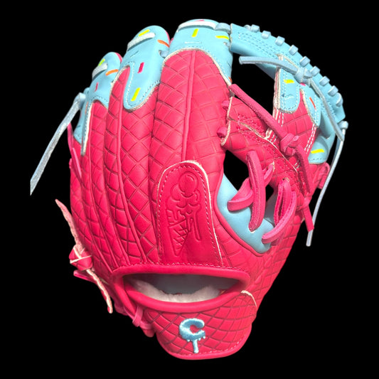 Custom Ice Cream Series Kip Pink Baby Blue 11.5” I-Web Baseball Glove