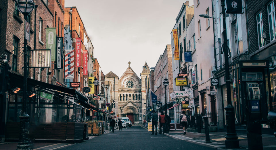 A street in Dublin city (Gregory Dalleau via Unsplash)